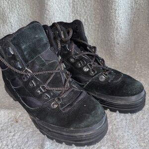 Womens Black Hiking Boots